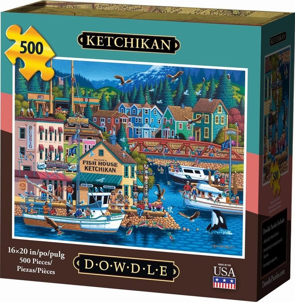 Dowdle Jigsaw Puzzle - Ketchikan - 500 Piece