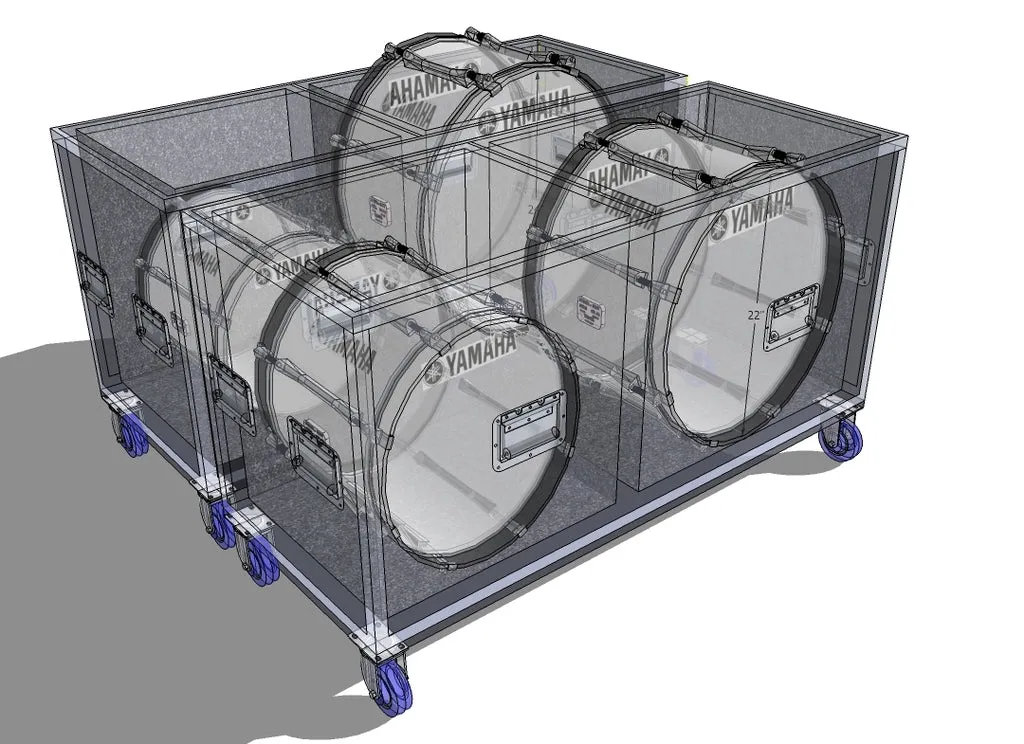 Dual Marching Bass Case