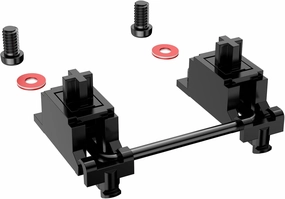 DUROCK Stabilizers V3, Screw-in Stabilizers with 2u, 6.25u, 7u Wires, PCB Mount for Mechanical Keyboards (Nero 100% Kit)