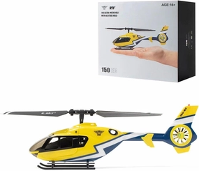 EC-135 Hummingbird RC Helicopter for Beginner Adults, RC Aircraft 1/68 2.4G RC 6CH Mini Eurocopter EC-135 Helicopter Aviation with 6-axis Gyroscope, RC Airplanes Toys - RTF Version