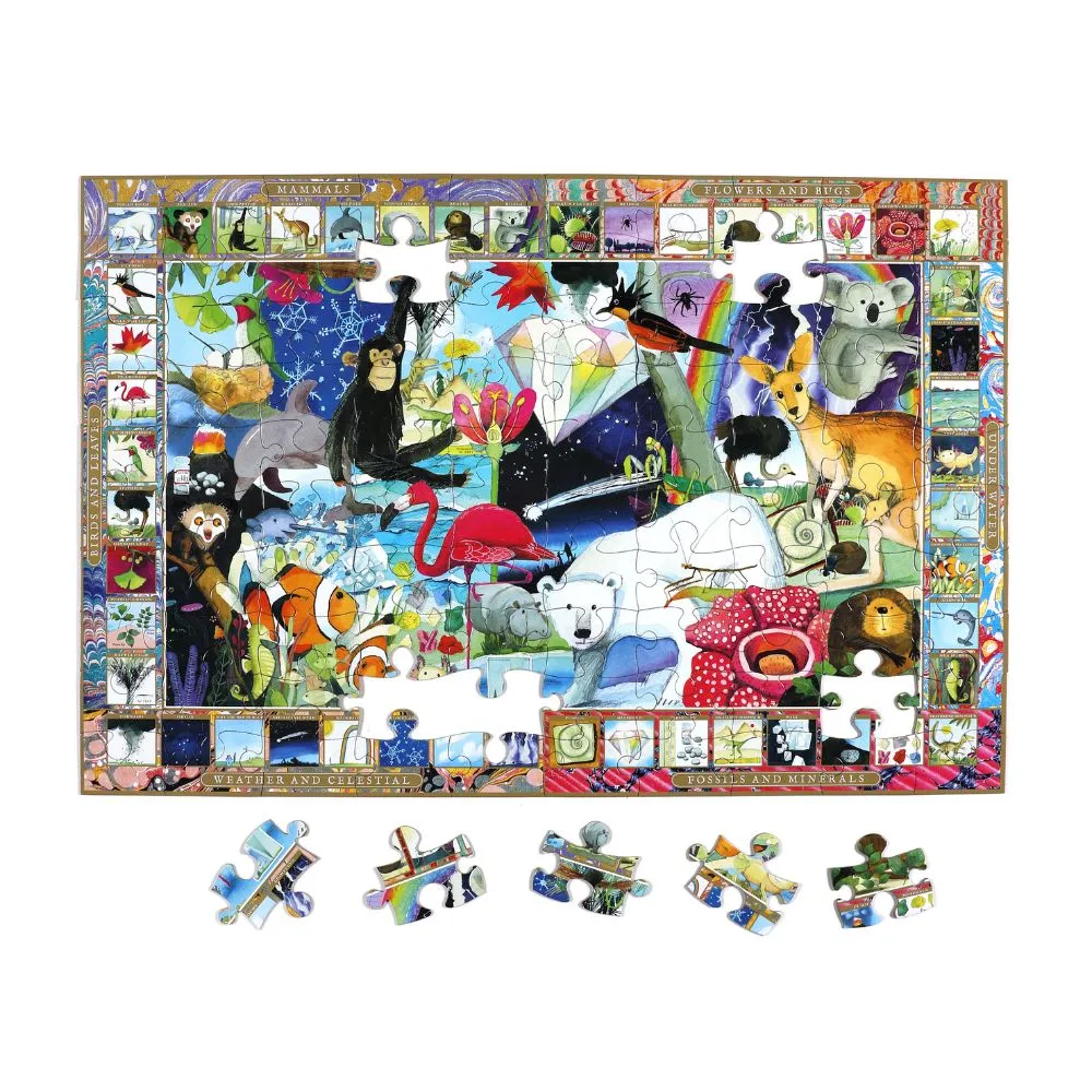 eeBoo Natural Science 100pc Puzzle