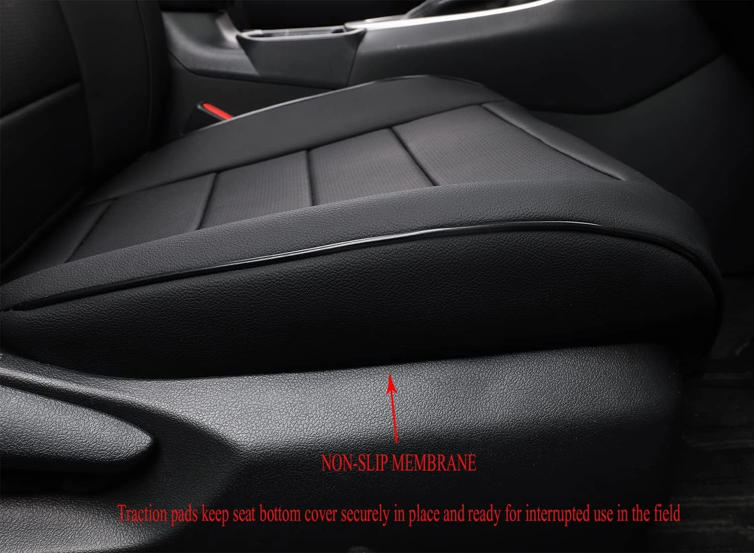 EKR Prius Seat Covers for Toyota Prius 2016-2022 L,LE,XLE,Limited,Two,Two Eco,Three,Three Touring,Four,Four Touring,Car Seat Cover Cushion Protectors Full Set,Leather(Black)