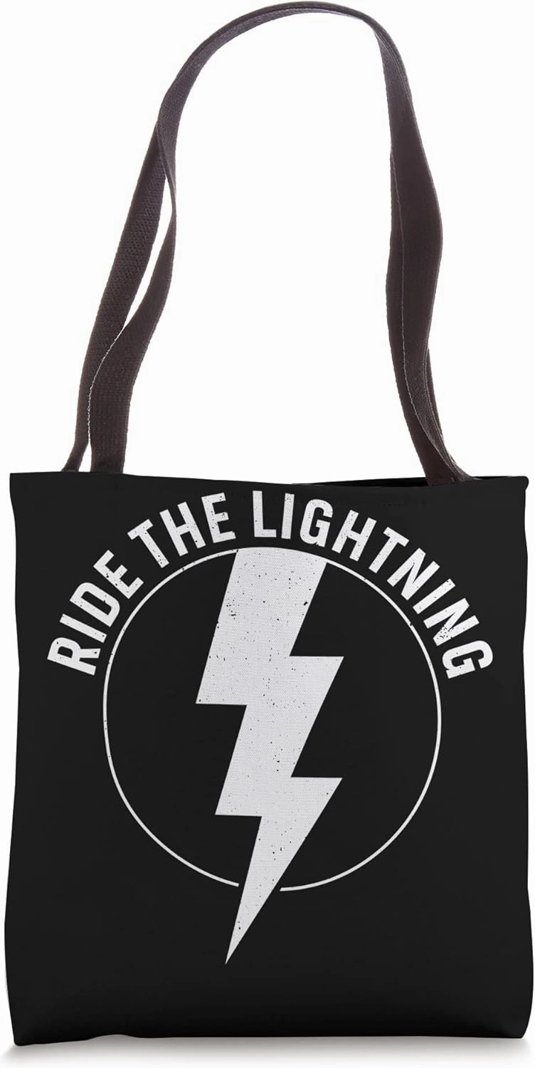 Electric Vehicle Electric Car Ride The Lightning Tote Bag