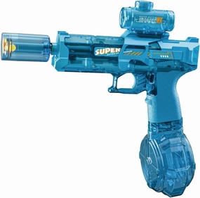 Electric Water Gun for Adults Battery Powered Water Gun Electric for Kid with Muzzle Flash Rechargeable Spray Gun Toys Capacity Range Up to 28 FT Beach Toys for Summer Outdoor Pool and Water Guns Play