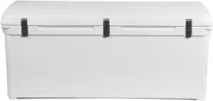 Engel Coolers ENG240 Cooler | 274 Can High Performance Durable Seamless Rotationally Molded Ice Box for Camping, Hunting, and Fishing - White