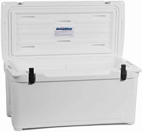 Engel Coolers ENG80 Cooler | 75 Can High Performance Durable Seamless Rotationally Molded Ice Box for Camping, Hunting, and Fishing - Haze Gray