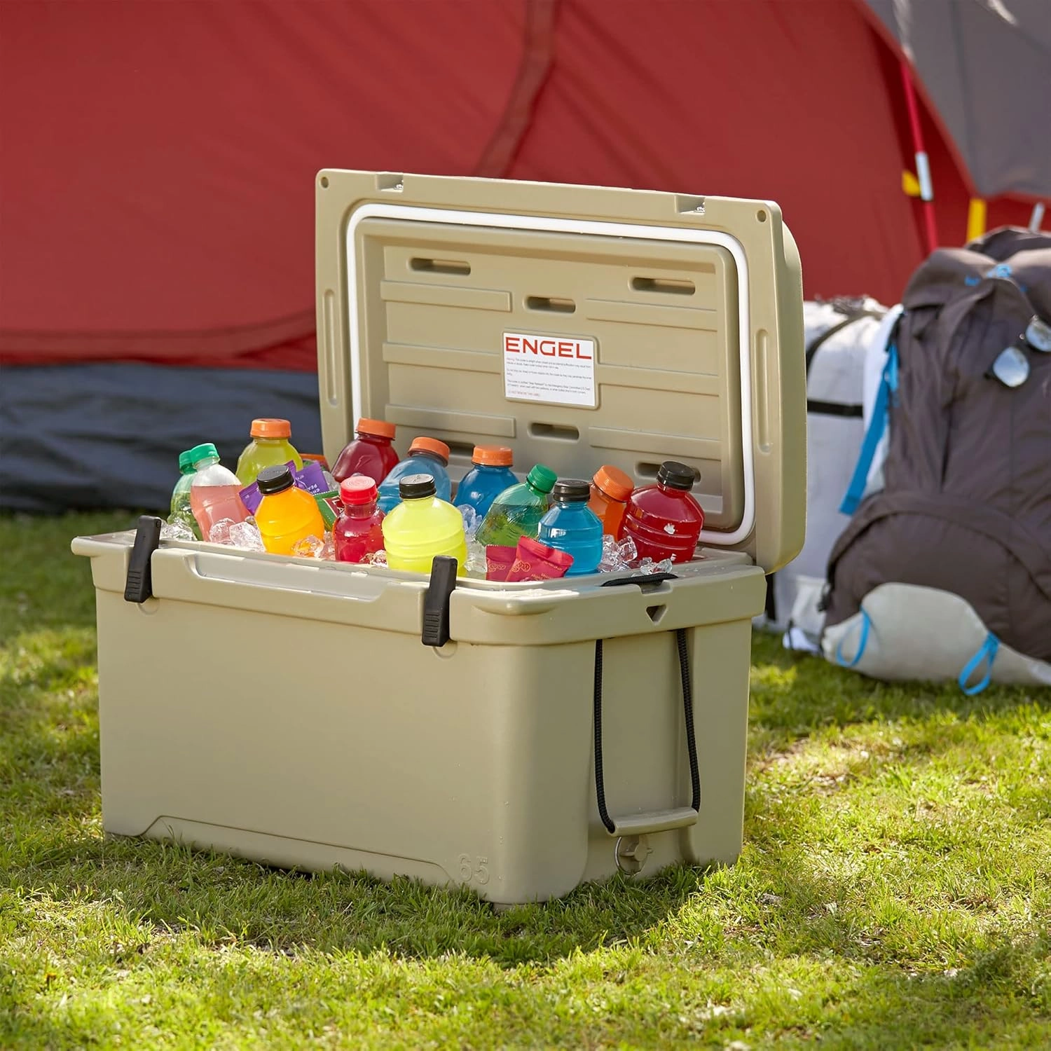 Engel ENG65 58 Quart High-Performance Hard Cooler and Ice Chest