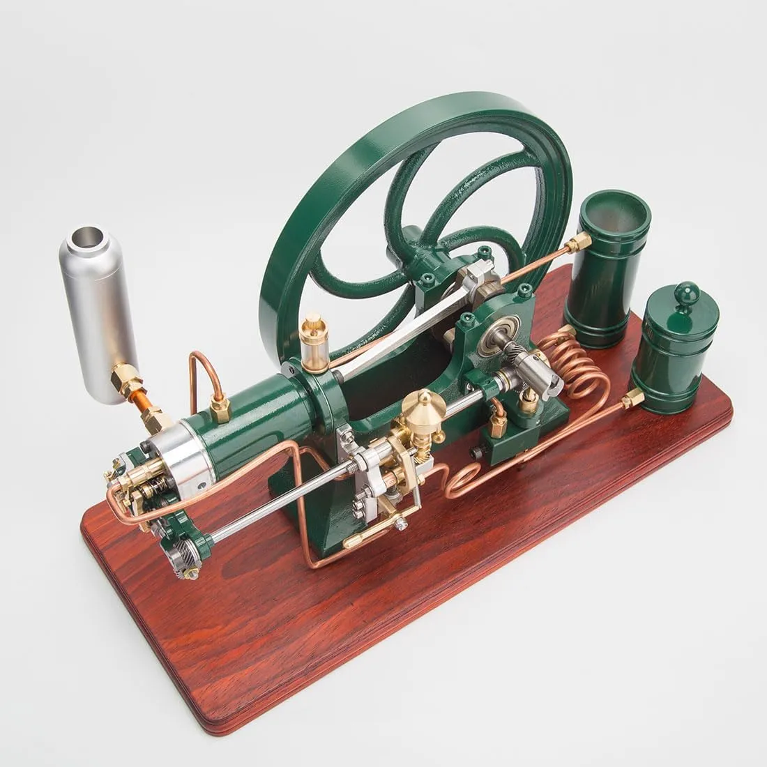 Engine Model Kits, Water-Cooled Stationary Horizontal Engine Kit for Adults, Engine Motor Model Educational Physics Experiment STEM Model - RTR