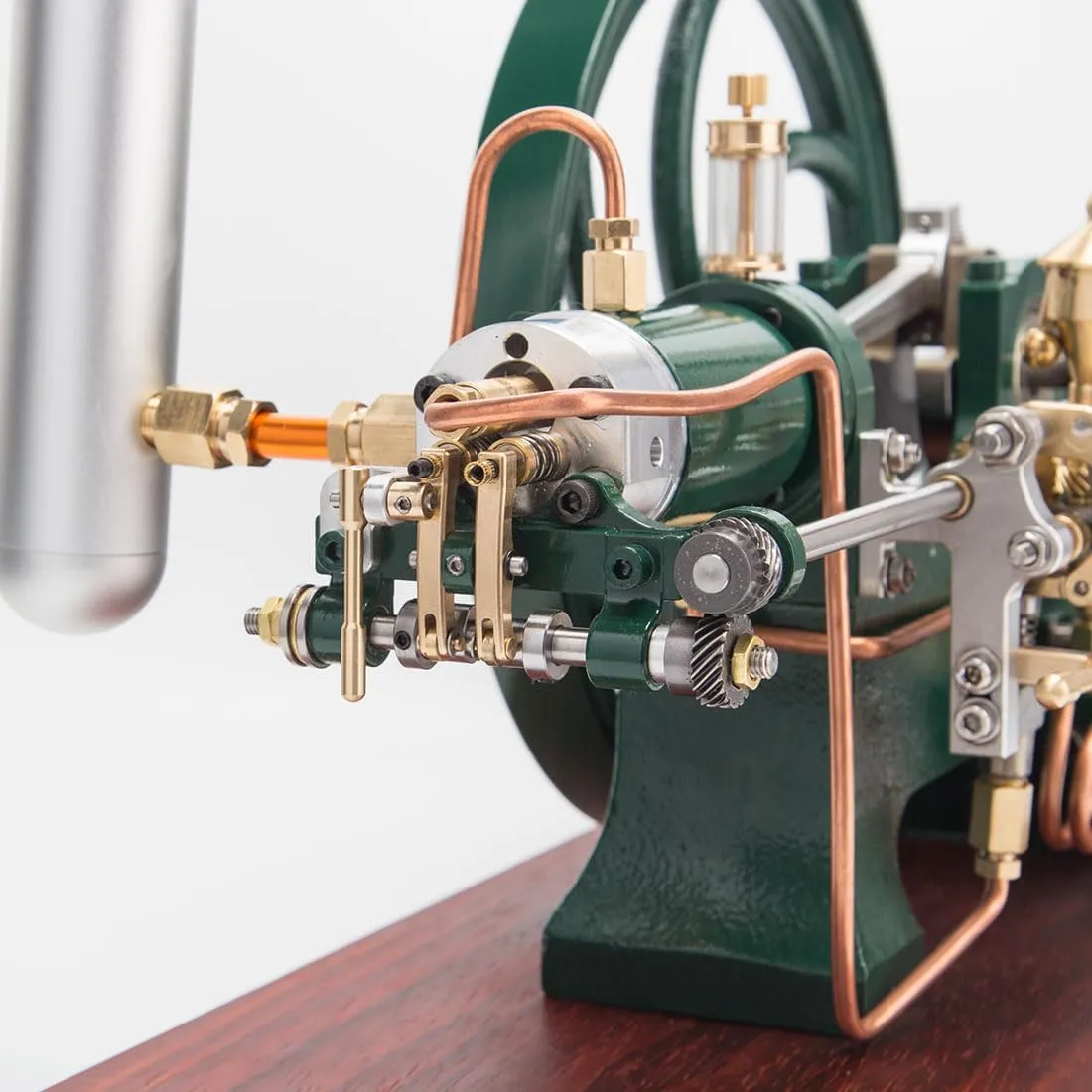 Engine Model Kits, Water-Cooled Stationary Horizontal Engine Kit for Adults, Engine Motor Model Educational Physics Experiment STEM Model - RTR