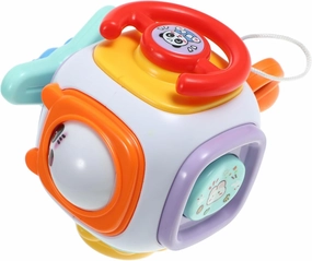 ERINGOGO Busy Cube Sensory Toy for Toddlers Engaging Travel Activity for Fine Motor Skills Development Compact Educational Toy for Boys Girls for Home and Preschool Learning