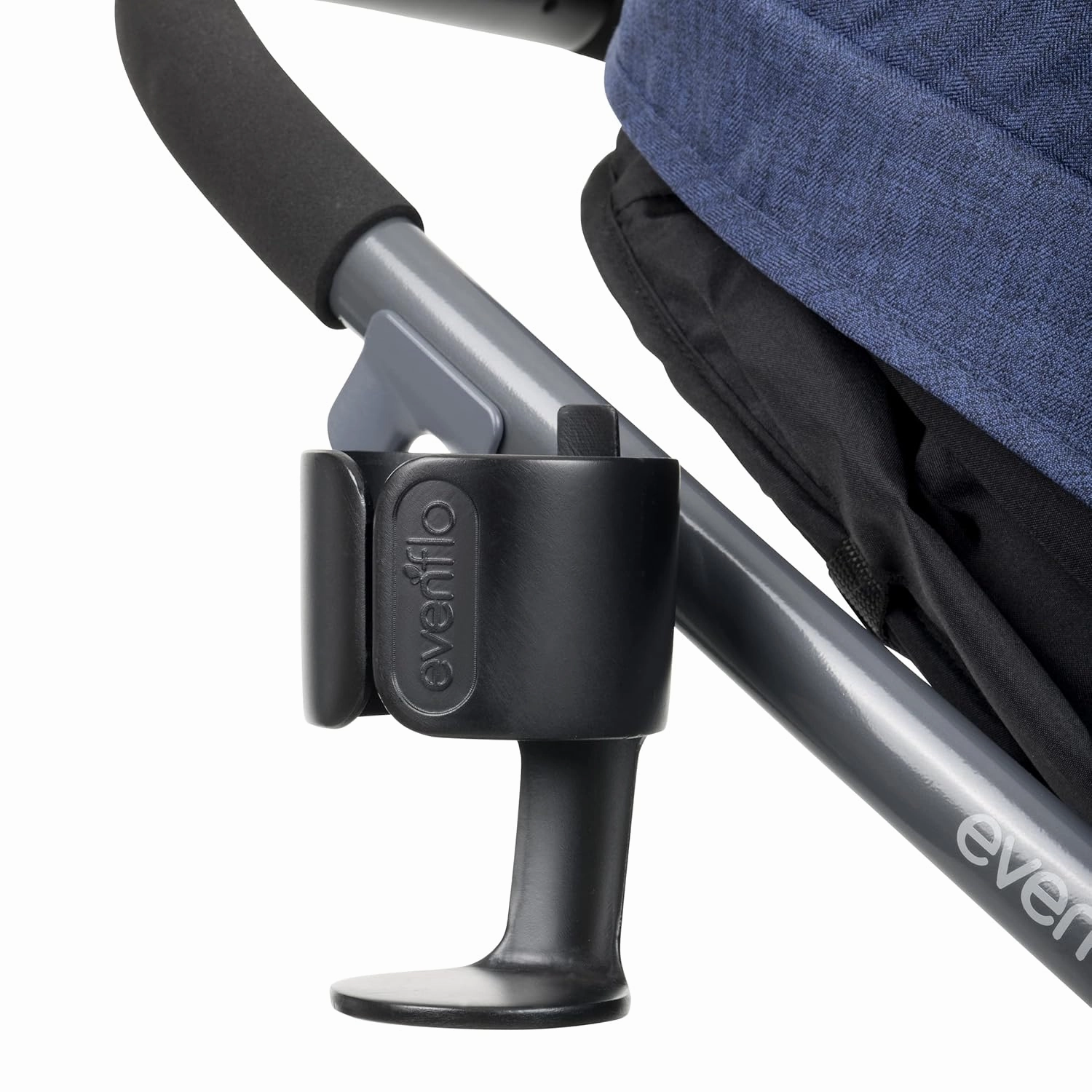 Evenflo Pivot Vizor Travel System with LiteMax Infant Car Seat (Promenade Blue)