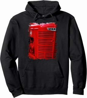 Farmall M - Tractor Engine Block Pullover Hoodie