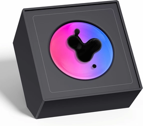 Ferrofluid Music Visualizer, Ferrofluid Rhythm Music Lamp, RGB Light Ferrofluid Speaker Music Mate, Dancing Ferrofluid Sculptures for Desk,Office,Bedroom