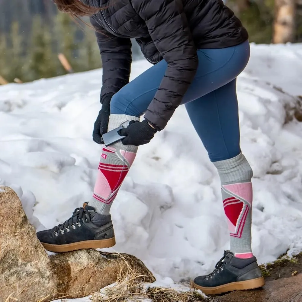 Fieldsheer Mobile Warming Women's Premium 2.0 Merino Heated Socks 3.7V