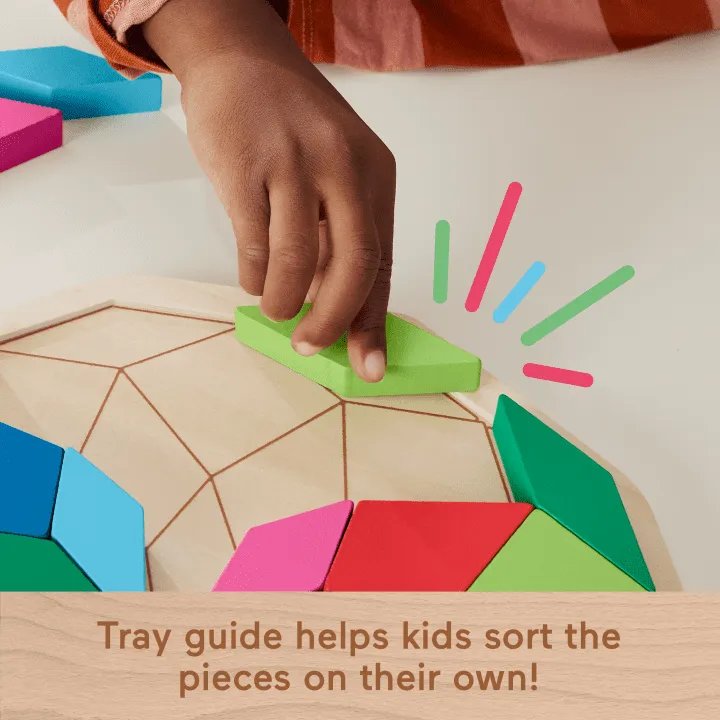 FISHER PRICE WOODEN MANDALA PUZZLE