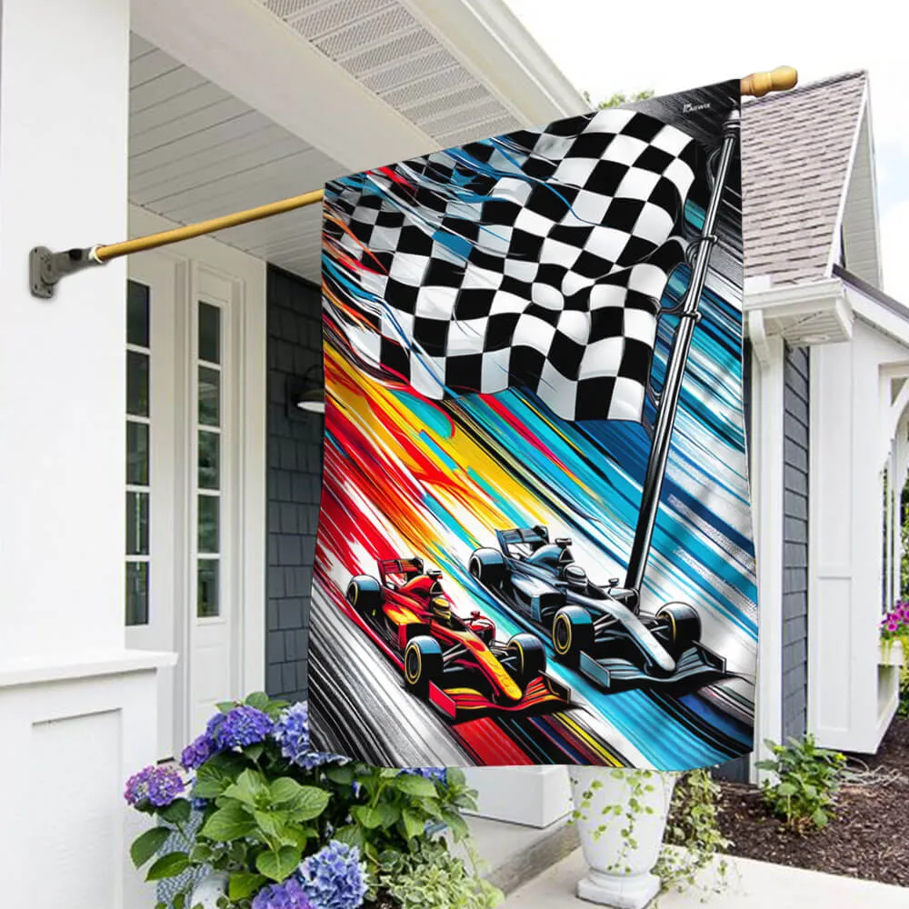 FLAGWIX Racing Car Flag TQN2862F