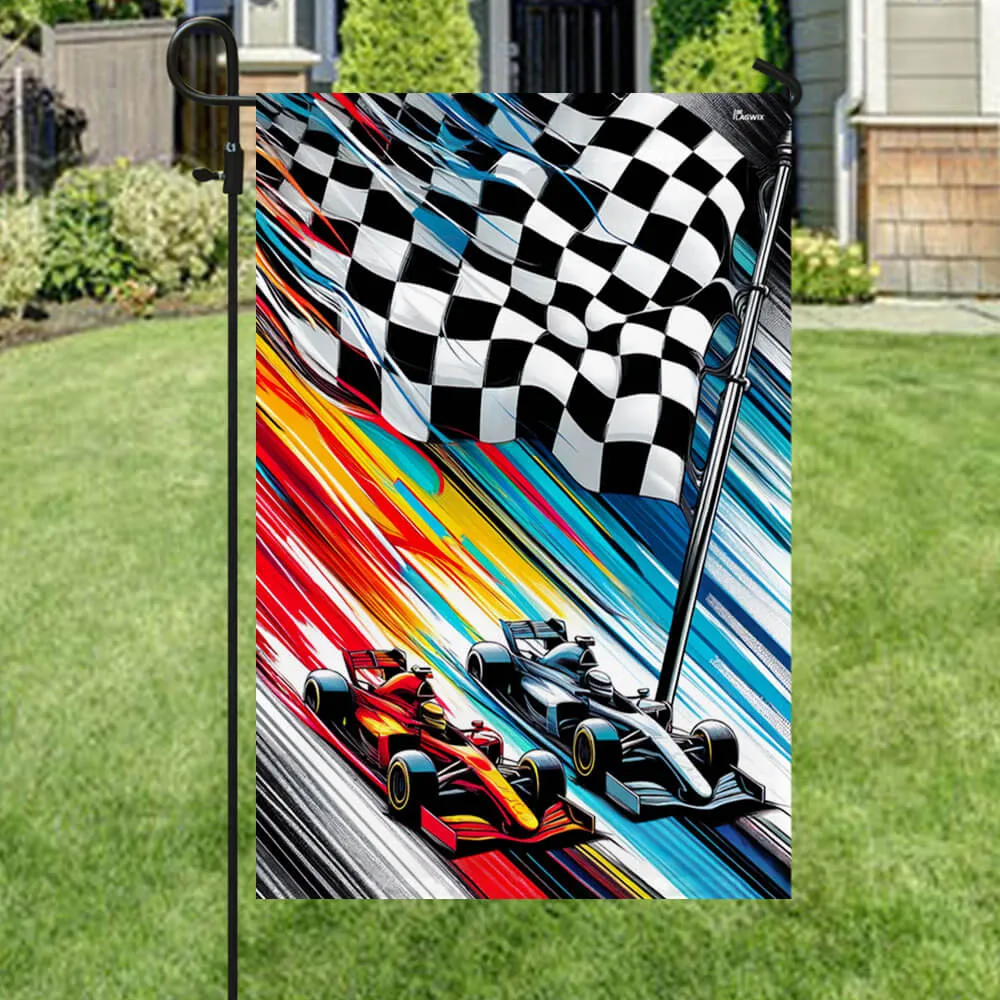 FLAGWIX Racing Car Flag TQN2862F