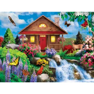 Floral Falls - Jigsaw Puzzle