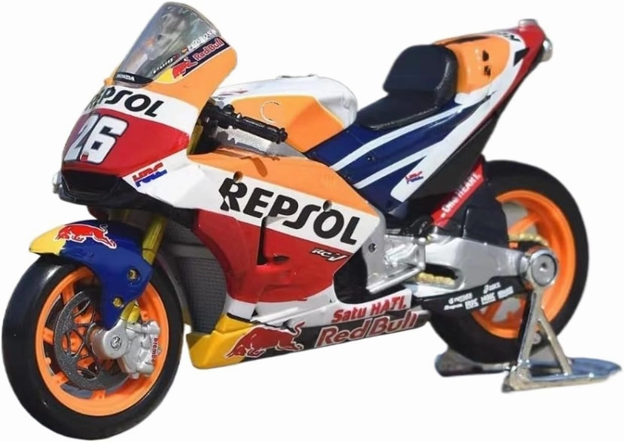 For Ducati Team 2021 Desmosedici #89 #05 , For Yamaha Factory Racing YZR M1 2022 #21, 1:18 Simulation Race Car Motorcycle Street Car Model Hand Puppet Collection Ornament Men's Gift Motorcycle model(N