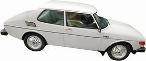 for Saab 99 Turbo 1980 1 18 Limited Edition Resin Car Model Adult Classic Souvenir Display Non-Remote App Controlled Toys