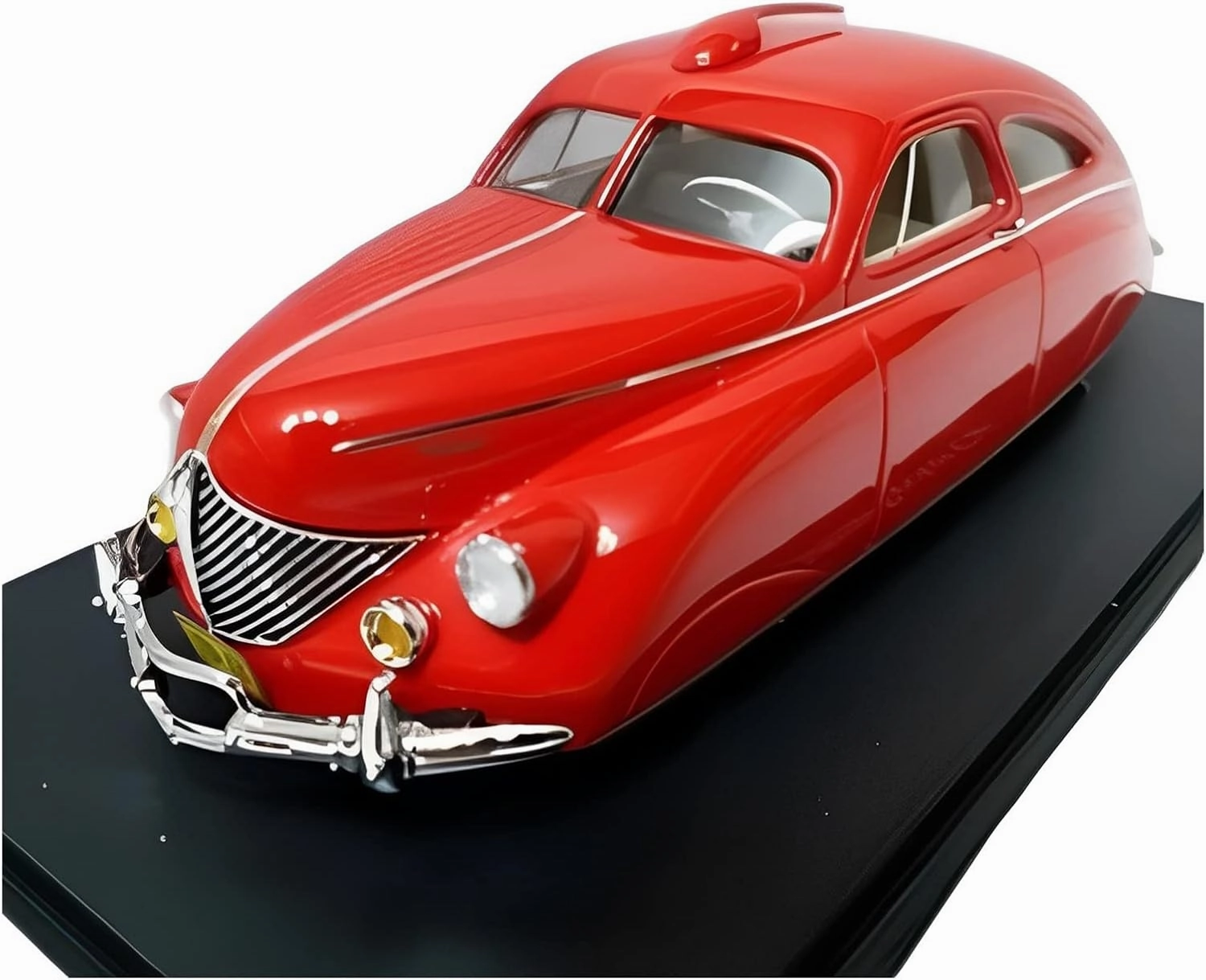 for Thomas Rocket 1938 1 18 Alloy Classic Car Model Simulation Static Ornaments Display Non-Remote App Controlled Toys