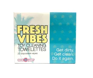 Fresh Vibes Individual Wipes - Box of 20