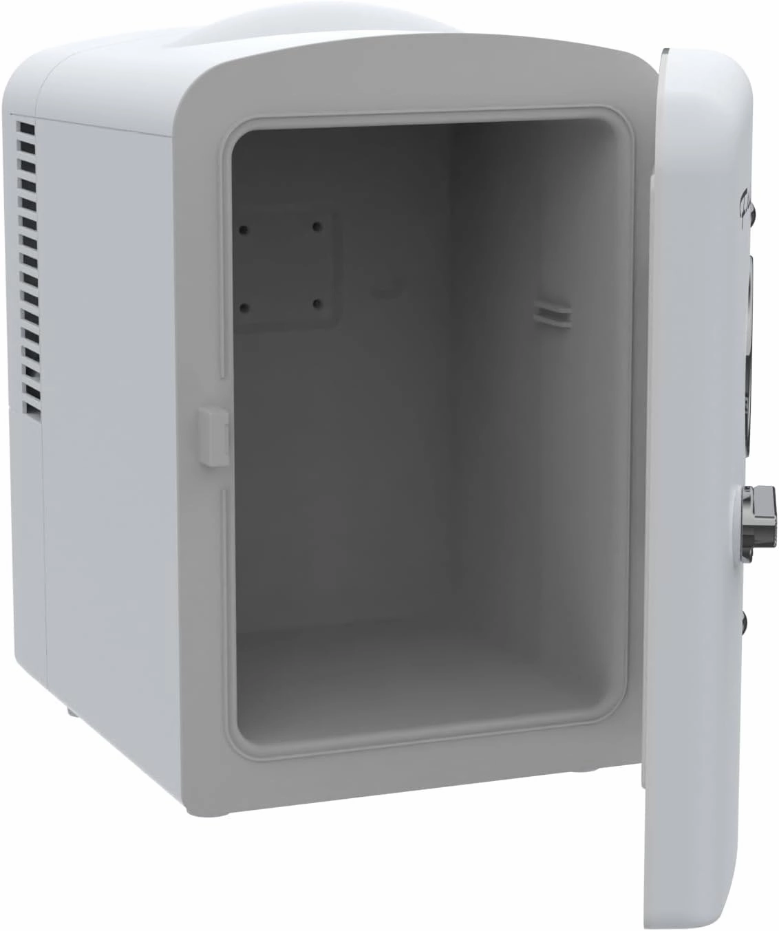 Frigidaire EFMIS129-WHITE, Mini Portable Fridge, 4 Litres Capacity, Chills Six 12oz Cans, 100% Freon-Free & Eco Friendly, Beverage Cooler- White