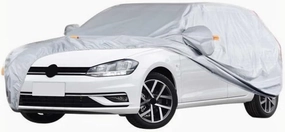 Full Car Covers for Volkswagen Golf 8 2023 2024, All Weather Exterior Waterproof Scratch Automobile Apparel Non Slip Clothing Windproof Durable Protective Layer