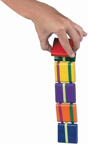 Fun Express - Wooden Jacob's Ladders - Toys - Games - Puzzle Games & Mind Teasers - 12 Pieces