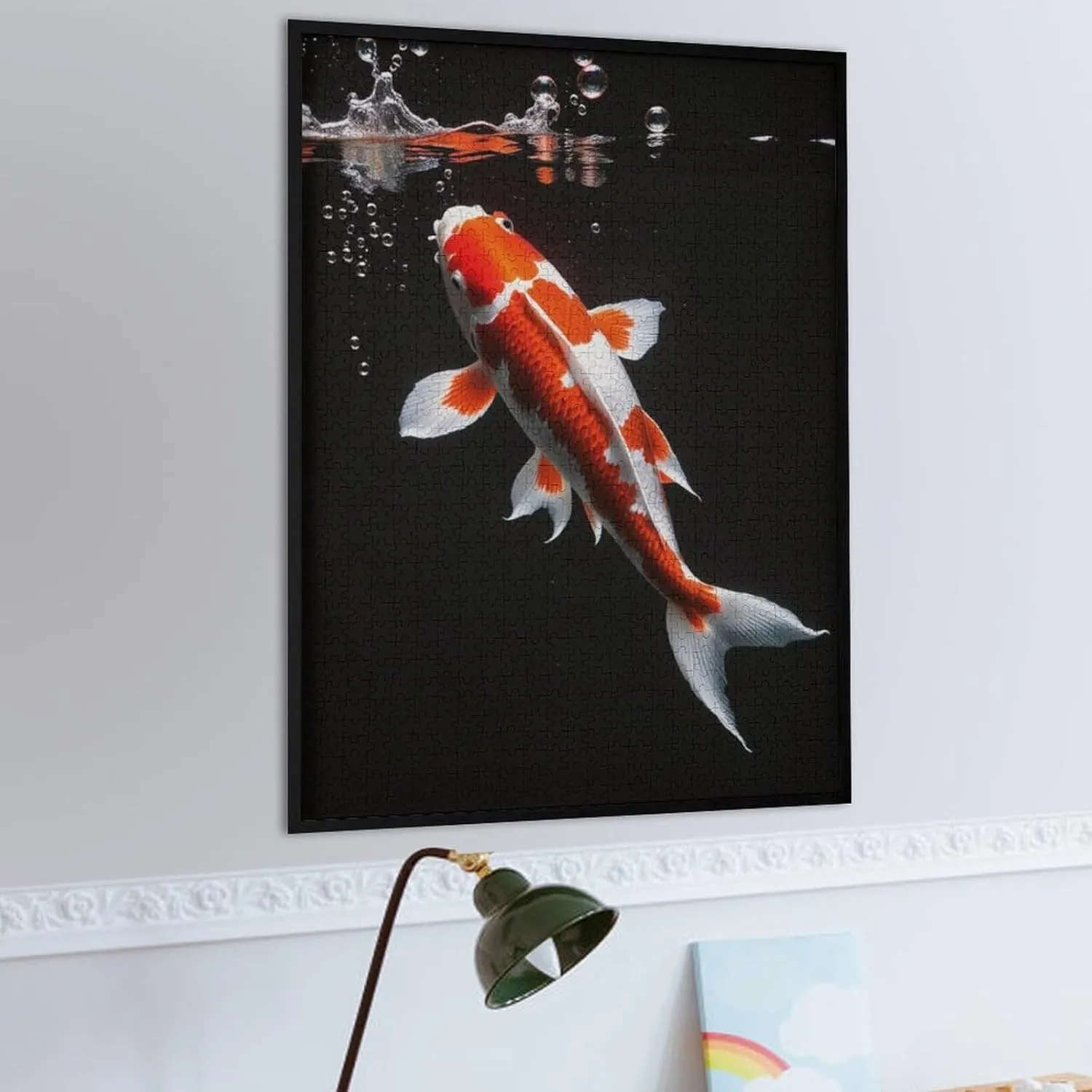 Funny Wooden Puzzles - Beautiful Fish - 1000 Piece Jigsaw Puzzle for Adults，Challenging Toys for Party Game - Home Wall Decor Gifts - Great Gifts for Puzzle Lover，Family Education Puzzles