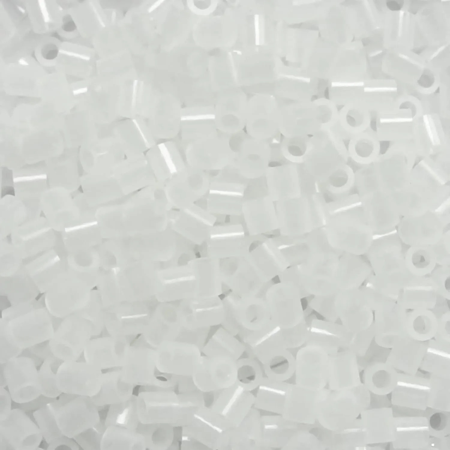 Fuse Beads 6000 Pieces Melty Beads 5mm Iron Beads Compatible Hama Beads, Clear