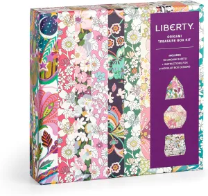Galison Liberty Floral Origami – Origami Kit Featuring Iconic Liberty Prints and Instructions for Origami Folds