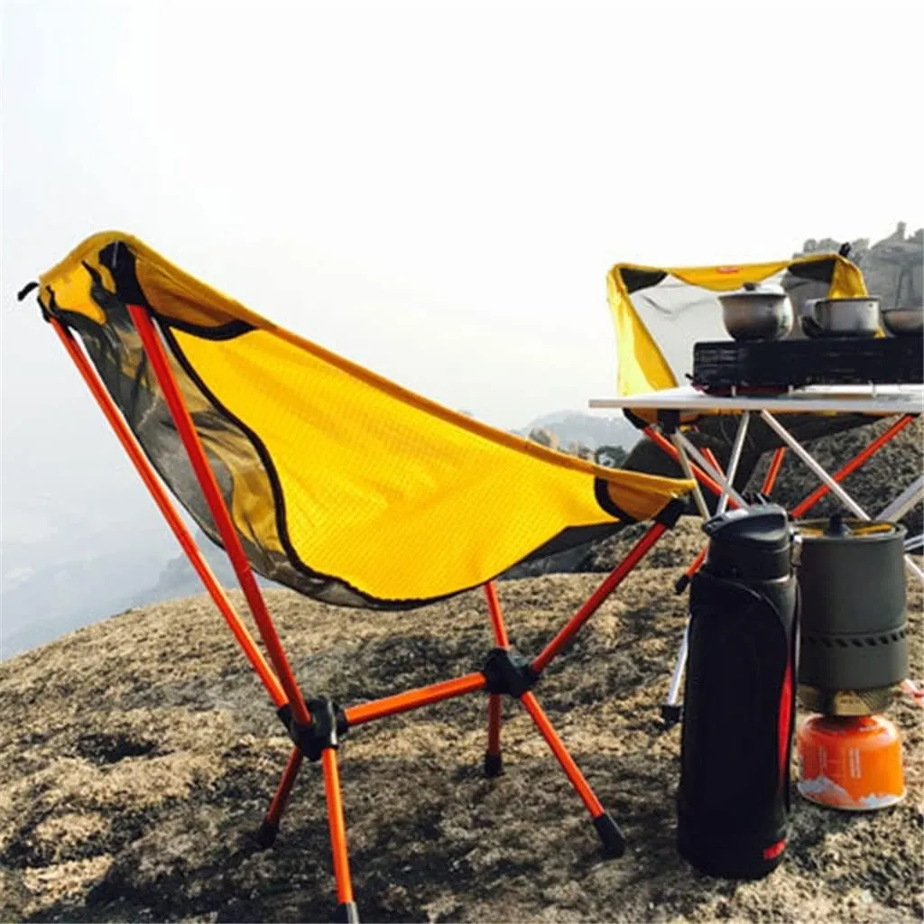Garden Gaming Ultra Light Chairs Portable Seat Lightweight Fishing Chair Camping Stool Folding Outdoorniture/B/As Shown (A As Shown) (A As Shown)