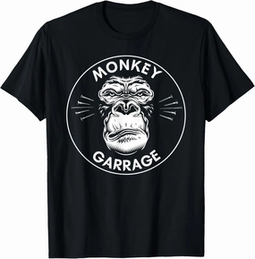 Gas Station Screwed Up Ape Head T-Shirt