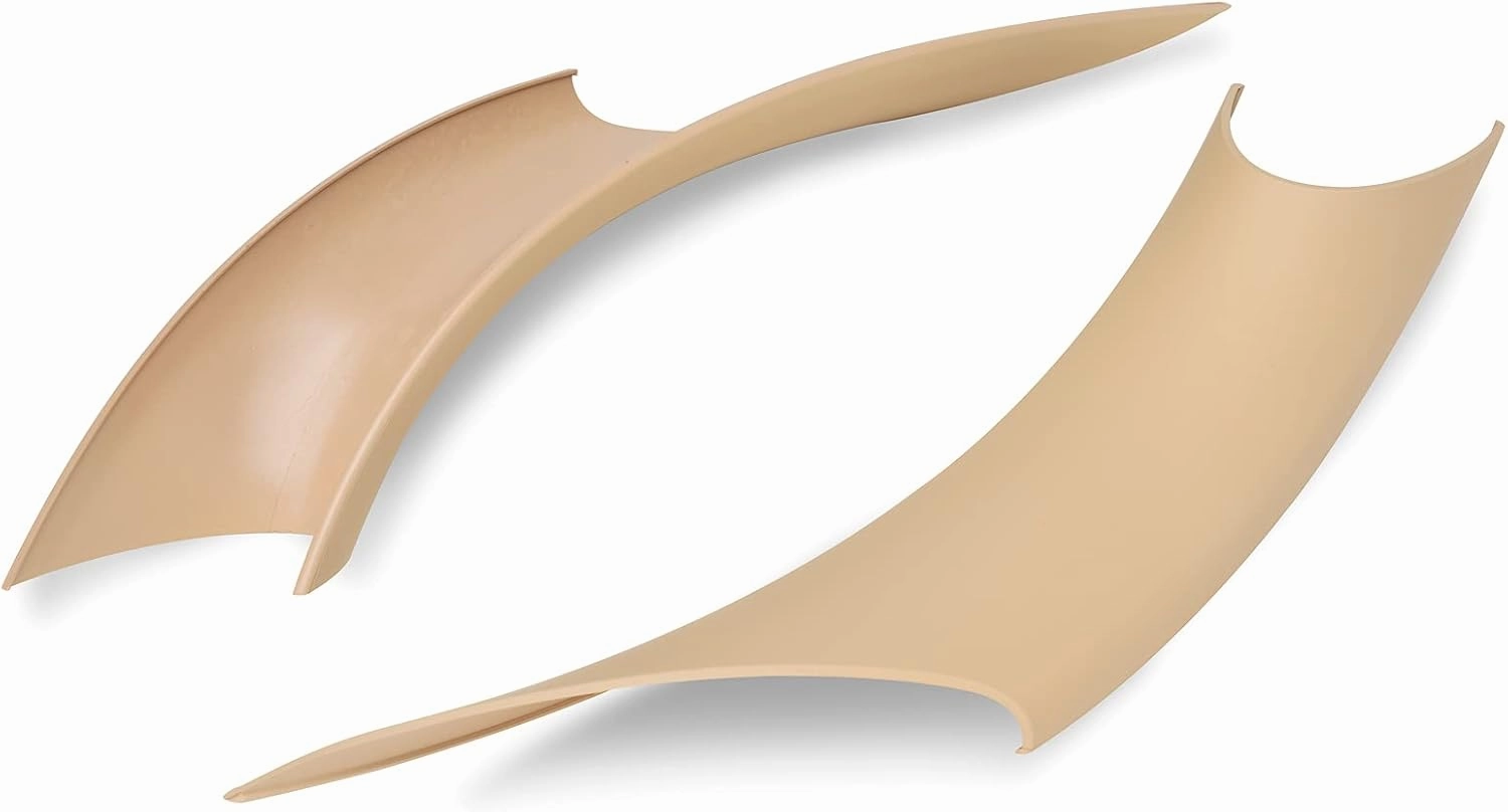 Gelunxin Door Pull Handle Cover for BMW 320,328,330,335,M3 2012-2018 & BMW 428, 435,M4 2014-2017 (Left Front Right Front, Beige)