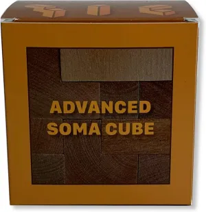 Generic Advanced Soma Cube, Light Brown
