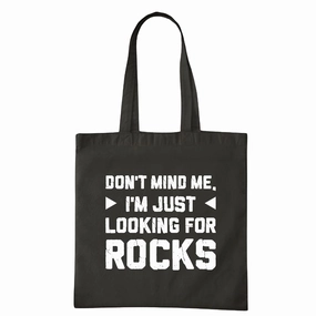 Gift for Rocks Geology Geologists Perfect Choice for Science Lovers Navy Black Multicolor Canvas Tote Bag