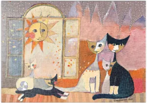 Giorno - Rosina Wachtmeister - Premium 500 Pieces Puzzle - MyPuzzle Special Collection of Heye Puzzle