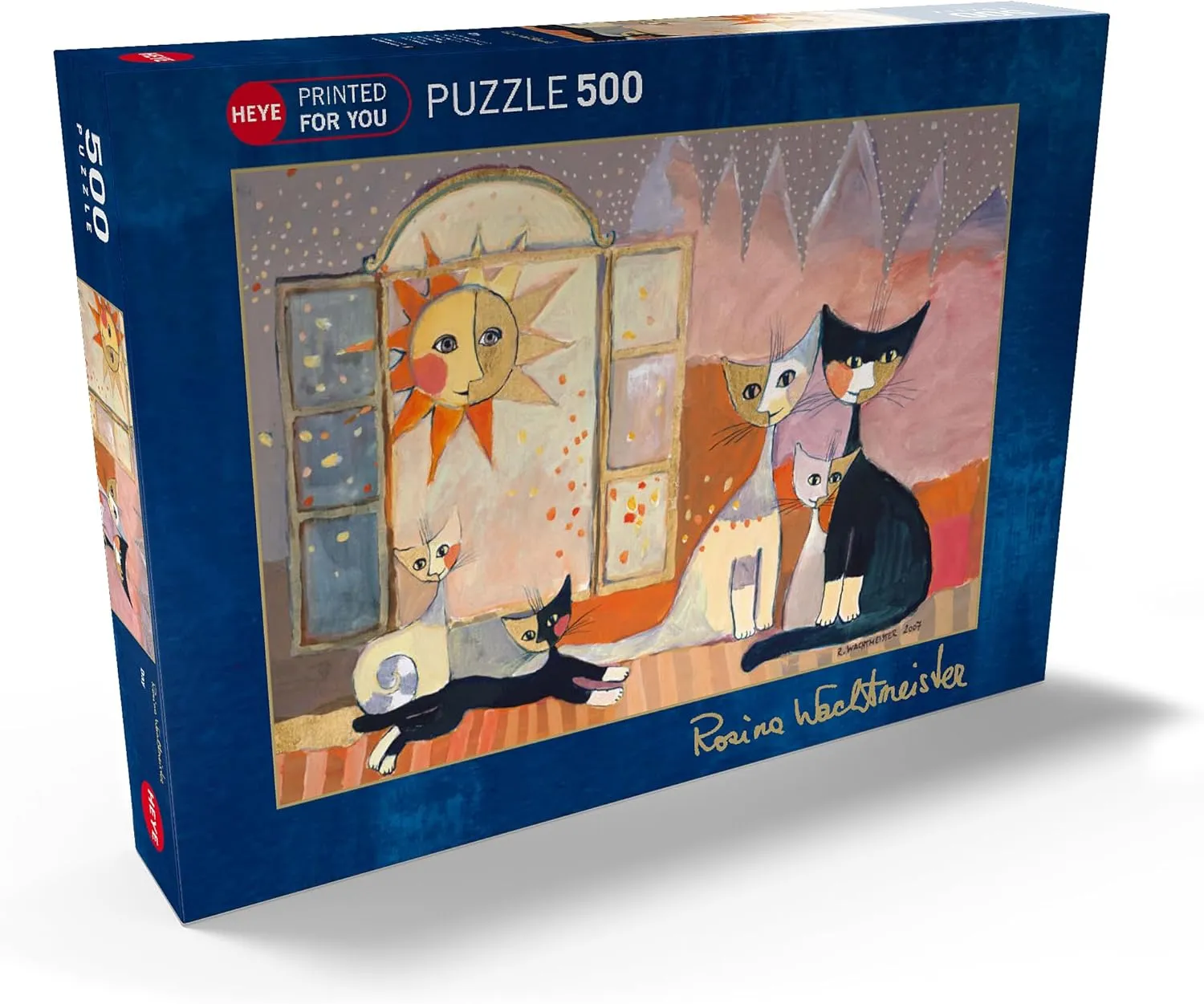 Giorno - Rosina Wachtmeister - Premium 500 Pieces Puzzle - MyPuzzle Special Collection of Heye Puzzle