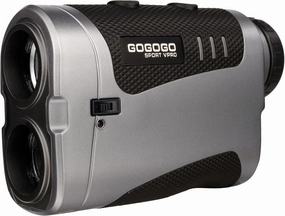 Gogogo Sport Vpro VRP Golf Rangefinder with Slope Switch, 1500/2500 yd, 7X Magnification, Magnet Stripe, ±0.3yd Accuracy, Rechargeable Range Finders for Golfing/Hunting,Golf Accessories