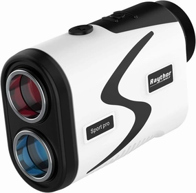 Golf Rangefinder, 6X Rechargeable Laser Range Finder 1000 Yards with Slope Adjustment, Flag Seeker with Vibration and Fast Focus System, Continuous Scan Support, Help You Choose The Right Club