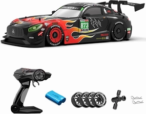 GoolRC Remote Control Drift Car Drift RC Cars 1/16 Remote Control Car 2.4GHz 4WD Remote Control Race Car Kids Gift for Children Boys Girls Tires Replaceable with LED Light