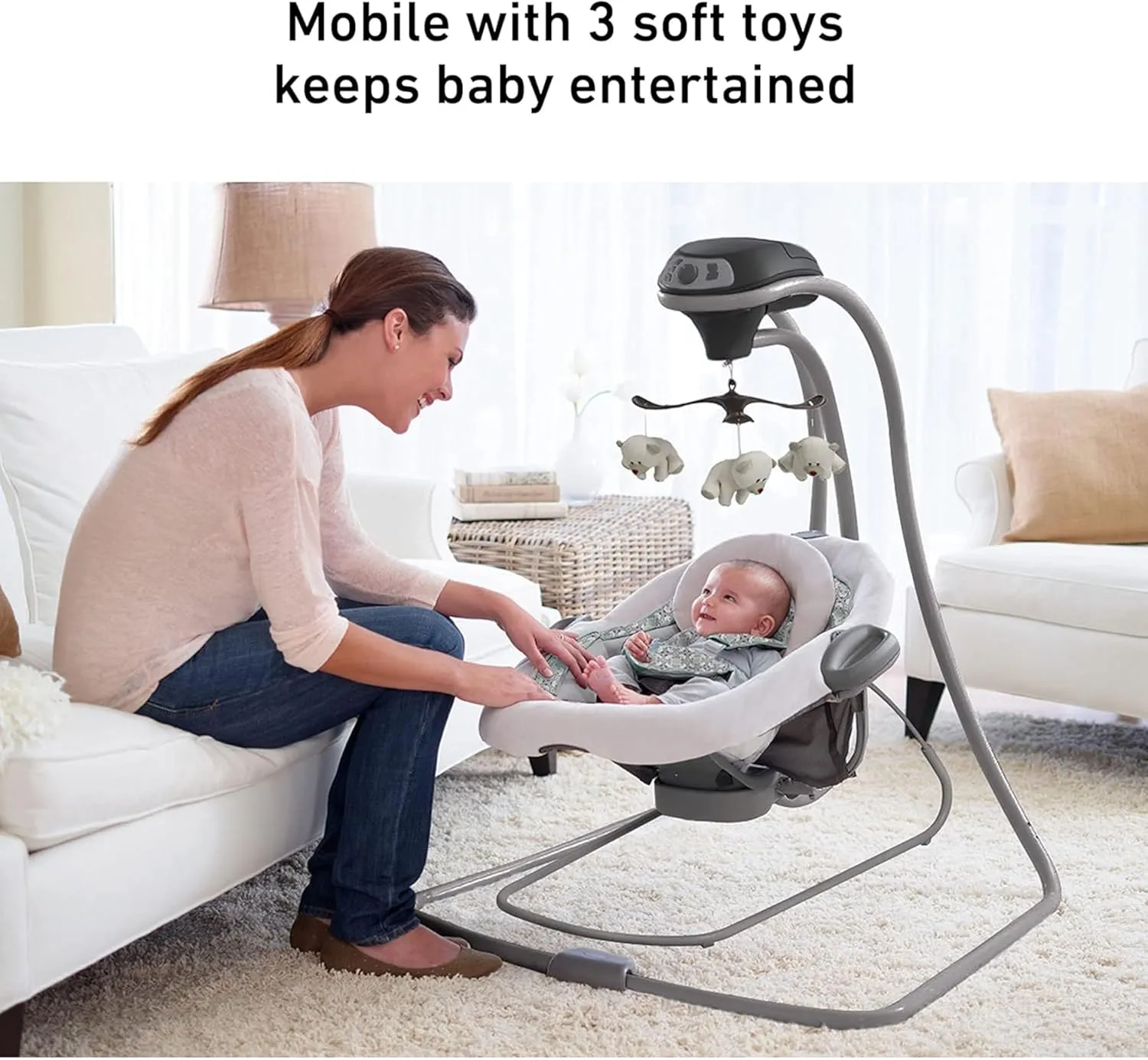 Graco DuetConnect LX Seat & Bouncer, Redmond