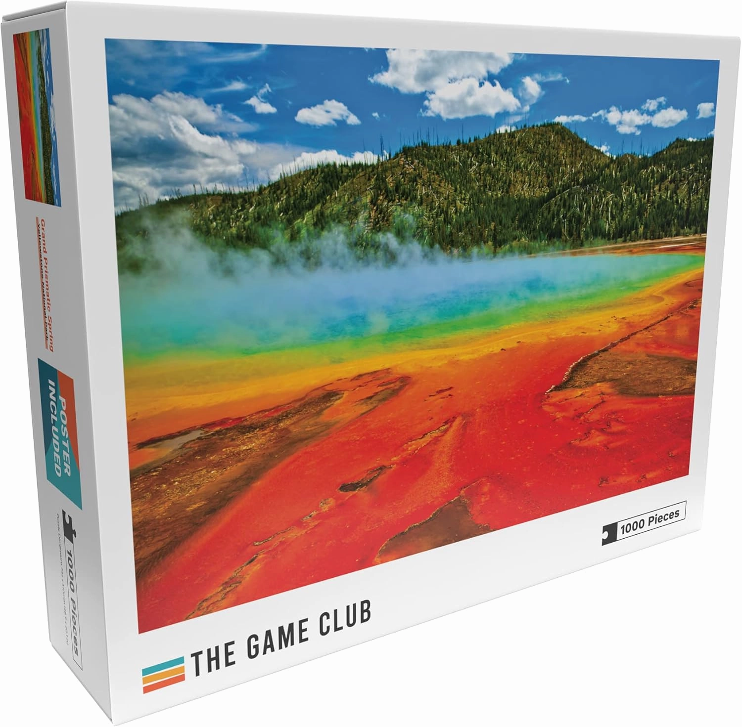 Grand Prismatic Spring - Jigsaw Puzzle - Unique Puzzle of Yellowstone National Park - Fun Challenge for Adults and Kids