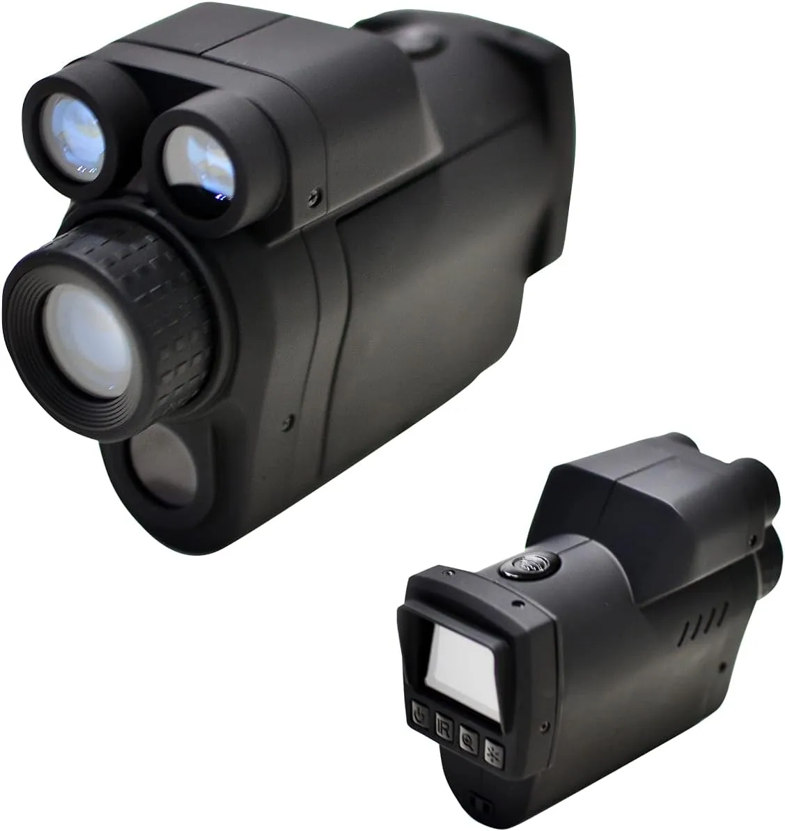 Grey Bear Digital Night Vision Monocular, Infrared Monocular for Adult, Portable Night Vision Goggles with 6X Zoom, Save Photo and Video for Day & Night Hunting, Camping, Surveillance (NVM-100RF)