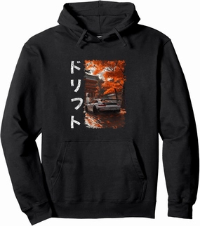 Grunge Style GT3 RS Drift text Vintage Jdm Motorsports Car Pullover Hoodie