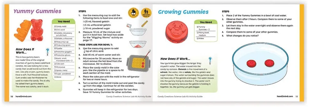 GTBW Chemistreat Science Lab Kit: Candy Making Kit for Kids: Welcome to the exciting world of all things candy making - 93424