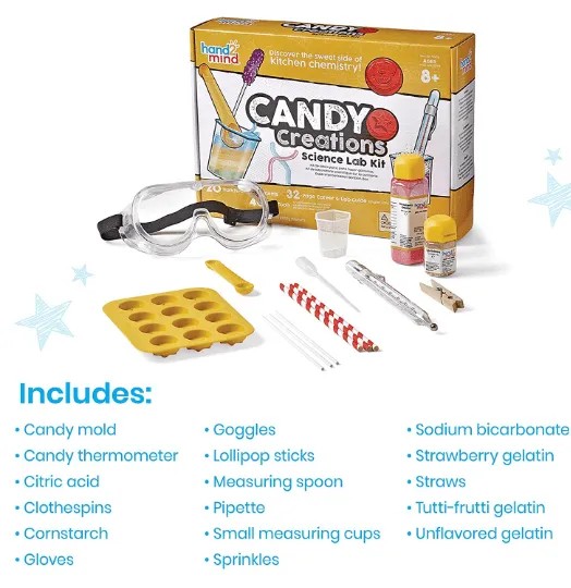 GTBW Chemistreat Science Lab Kit: Candy Making Kit for Kids: Welcome to the exciting world of all things candy making - 93424