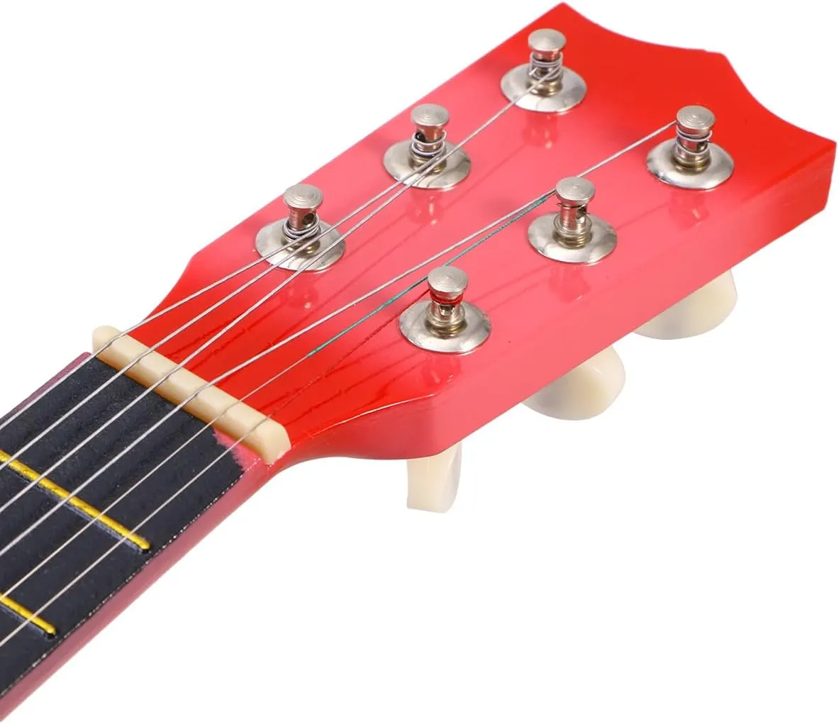 Guitar Kids 21 Inch Wooden Guitar for Beginners Acoustic Portable Soft Strings for Children
