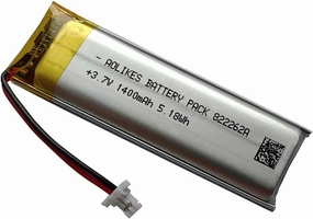 GYMIN 5.18Wh 1400mAh Battery Replacement for Sena 50R, 50R-01 Motorcycle Bluetooth Headset, SP76 Battery Pack, (Not Working with Sena 50R 3-Button)